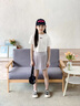 愛(ài)邁尼 AMENCL女童半身裙運(yùn)動(dòng)速干裙子夏季防走光網(wǎng)球裙兒童百褶裙夏裝冰絲短裙 4452灰色 140 cm 曬單實(shí)拍圖