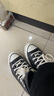 匡威（Converse）官方1970S男女高幫牛皮革休閑板鞋經(jīng)典黑黑色A13863C A13863C 39 曬單實(shí)拍圖