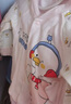 贊翠春夏秋冬男女寶寶無(wú)骨內衣套裝嬰兒無(wú)骨衣服秋衣秋褲兩件套家居服 JC048小鴨粉色（無(wú)骨衣） 80碼建議5-10個(gè)月 曬單實(shí)拍圖