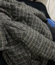 GXG男裝 小香風羽絨服男立領(lǐng)保暖羽絨服 23冬 黑色 180/XL 曬單實拍圖