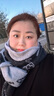 Siggi純羊毛圍巾女秋冬字母繡花雙面戴圍脖披肩生日新年送女生禮盒禮物 曬單實(shí)拍圖