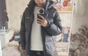 鴨鴨（YAYA）新國標羽絨服男短款冬季新款撞色休閑百搭防寒面包服保暖外套M 黑色 L (175) 曬單實(shí)拍圖