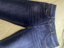 海瀾之家（HLA）牛仔褲男款山不在高系列時(shí)尚休閑繡花褲子男冬季新復古回潮 藍灰牛過(guò)渡色（深）7E XL 180/88A推薦149~162斤 曬單實(shí)拍圖