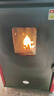 獵鋼狼【送貨上門(mén)】全自動(dòng)生物質(zhì)顆粒風(fēng)暖取暖爐家用室內無(wú)煙節能環(huán)保 2026自動(dòng)除焦100型【可燒水】 曬單實(shí)拍圖