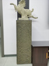 荷府家居 家居新中式金錢祥云柱落地?cái)[件 仿石雕祥云柱展示立柱子擺件底座裝飾 金錢柱-90cm（重版約70斤） 曬單實(shí)拍圖