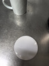 巖鑒純白骨瓷水杯杯子馬克杯帶蓋大容量陶瓷茶杯辦公咖啡杯家用耐高溫 單杯 曬單實拍圖
