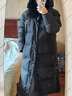 卡帕（Kappa）背靠背羽絨服外套女款2025新款冬季男士長(zhǎng)款棉服防寒服K0EZ2YY09D 黑色-990 M 曬單實(shí)拍圖