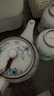 陶趣居 日本進(jìn)口線唐草小藍(lán)芽茶杯日式湯吞壽司杯陶瓷小杯泡茶杯子茶具 線唐草 茶壺 帶濾網(wǎng)465ml1只 曬單實(shí)拍圖