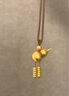 潮宏基足金黃金項(xiàng)鏈女士計(jì)價(jià) 生生相依 XXG30000333 約3.4g 七夕禮物 曬單實(shí)拍圖