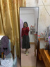 自巧小個子高腰顯瘦A字壓褶半身裙女2024冬裝新款梨型身材百褶裙 水貂灰 M （4碼） 曬單實拍圖