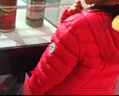 水孩兒（SOUHAIT）童裝男女童輕薄羽絨服冬季新款兒童羽絨外套上衣 珊瑚紅 700+蓬松度-充絨量90% 150 充絨量67g 曬單實拍圖