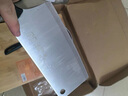 利皇刀具套裝菜刀菜板三件套廚房用具廚具全套一整套案板鍋鏟砧板組合 【楠竹板】菜刀硅膠鏟漏勺 8件套 曬單實(shí)拍圖