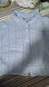 DIDGERIDOO秋冬假領(lǐng)子女棉百搭襯衫領(lǐng)裝飾衣服木耳領(lǐng)內(nèi)搭西裝毛衣假領(lǐng) 淺藍(lán)色  a806  立 領(lǐng)  xl碼 曬單實(shí)拍圖