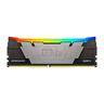 金士頓 (Kingston) FURY 16GB DDR4 3200 臺式機內存條 Renegade叛逆者系列 RGB燈條 駭客神條 曬單實(shí)拍圖