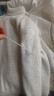 puhp高領(lǐng)毛衣女秋冬季新款加絨加厚慵懶風(fēng)寬松外穿套頭百搭針織打底衫 米白[加絨加厚] M (建議95-110斤) 曬單實(shí)拍圖
