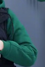 麗依歆假兩件連帽棉服女冬裝新款2025時(shí)尚休閑拼接衛衣加厚加厚棉衣外套 綠色 XL 115-125斤 曬單實(shí)拍圖