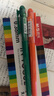 晨光（M&G）彩色中性筆0.38mm 0.5mm針管頭 兒童糖果色AGP62403黑色水筆 學(xué)生做筆記多色手賬筆 混色12支（備注顏色） 曬單實(shí)拍圖