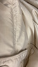 百圖betu女裝冬季新款羽絨服連帽松緊腰帶白鴨絨外套女2412T03 香檳色 XS 曬單實(shí)拍圖