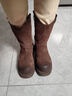 天美意女靴加絨擦色經(jīng)典時(shí)尚百搭靴子舒適女鞋 曬單實(shí)拍圖