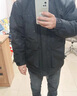 羅蒙羽絨棉服男冬加厚中長(cháng)款連帽外套石墨烯發(fā)熱工裝沖鋒高級感防寒衣 黑色【店長(cháng)】 L 【125-140斤】 曬單實(shí)拍圖