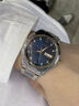 勞力士王子正品瑞士手表男士全自動(dòng)機械表超薄2025新款名牌商務(wù)防水夜光男表 標配版-間金藍面 曬單實(shí)拍圖