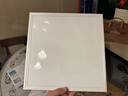 飛利浦集成吊頂led平板燈300x600嵌入式鋁扣衛(wèi)生間吸頂燈廚房扣板 金屬邊框14瓦暖白光300*300集成 曬單實拍圖