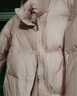 森馬（Semir）陳都靈|羽絨服女90%鵝絨服短款純色特寬松外套冬季三防保暖面包服 橡皮粉（白鵝絨）61214 （特寬松） S 曬單實(shí)拍圖