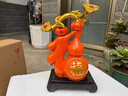 靈愿喬遷新居暖居酒柜擺件客廳電視柜擺件玄關(guān)中式裝飾工藝品組合套裝 平安喜樂十件套 曬單實(shí)拍圖