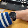 丹尼爾惠靈頓（DanielWellington）dw手表男 幻影系列男士手表石英歐美腕表 七夕情人節(jié)禮物送男友 曜夜黑黑色鋼帶-DW00100632 曬單實拍圖