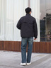 TOMMY HILFIGER【輕通勤】25春夏男裝防風(fēng)防潑水休閑運(yùn)動(dòng)立領(lǐng)夾克外套39198 黑色BDS M （推薦：135-150斤） 曬單實(shí)拍圖