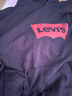Levi's【特價(jià)來(lái)襲】李維斯女士春季時(shí)尚美式經(jīng)典潮流時(shí)尚寬松衛(wèi)衣 黑色（1) S 曬單實(shí)拍圖