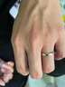 六福珠寶鉑950真愛(ài)如初鉑金戒指情侶結婚對戒款單只 計價(jià)F63TBPR0005 17號-3.33克(含工費316元) 男款 曬單實(shí)拍圖