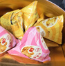 比比贊（BIBIZAN）牛角酥妙尖角網(wǎng)紅脆吃貨零食鍋巴休閑食品夜宵充饑整箱 牛角酥混合味400g1箱 *4 曬單實(shí)拍圖