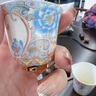 簡先生手工純銀掐絲茶壺陶瓷三才蓋碗茶碗公道杯品杯精致功夫茶具禮盒裝 掐絲銀功夫茶具三財(cái)蓋碗禮盒 6頭 曬單實(shí)拍圖