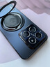 MOZK 適用小米14手機殼小米14pro新款電鍍炫光一體磁吸支架保護套自帶鏡頭膜全包防摔創(chuàng  )意男女高級感 小米14【石墨黑】+手機膜 電鍍炫光一體支架 曬單實(shí)拍圖