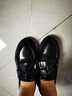 馬?。―R.MARTENS）Adrian英倫男女早秋舒適一腳蹬光面皮黑色樂福皮鞋 黑色 尺碼偏小建議買大一碼 38 曬單實(shí)拍圖