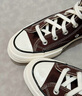 匡威（Converse）官方1970S運(yùn)動(dòng)高幫帆布鞋巴恩風(fēng)摩卡棕咖啡色A08137C A08137C 41 曬單實(shí)拍圖