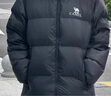 駱駝火焰羽絨服男士冬季加厚白鴨絨情侶面包服保暖外套M33CR07131A 曬單實(shí)拍圖