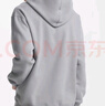 Gap男女裝字母logo印花連帽抓絨長袖口袋衛(wèi)衣上衣609135 灰色 L (175/96A) 亞洲尺碼 曬單實拍圖