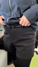 絲柏舍高腰休閑褲2025秋裝新款女裝時尚簡約通勤毛呢闊腿短褲 曬單實拍圖