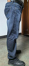 七匹狼牛仔褲男秋冬季時(shí)尚休閑加絨水洗保暖抗靜電柔軟舒適長(cháng)褲子男裝 曬單實(shí)拍圖