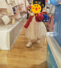 戴維貝拉（DAVE＆BELLA）女寶寶假兩件連衣裙秋季新款童裙女童裙子兒童連衣裙小童網(wǎng)紗裙 酒紅色【現(xiàn)貨】 100 cm（建議身高90-100cm） 曬單實(shí)拍圖