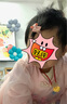 迷你巴拉網(wǎng)紗連衣裙女童寶寶國(guó)風(fēng)甜美親膚純棉內(nèi)里拼接 曬單實(shí)拍圖