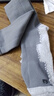 安德瑪（Under Armour）足球襪長(zhǎng)筒 防滑加厚毛巾底專業(yè)跑步籃球運(yùn)動(dòng)襪訓(xùn)練襪 花灰XL碼 曬單實(shí)拍圖