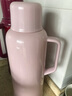天喜（TIANXI）熱水瓶暖壺學(xué)生宿舍大容量暖瓶開(kāi)水瓶家用塑料外殼保溫壺玻璃內膽 粉色 2L 曬單實(shí)拍圖