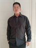 冰隱男士白色長(cháng)袖襯衫商務(wù)職業(yè)正裝免燙透氣薄款西裝長(cháng)袖襯衫男襯衣上 (2件)黑色+灰色 M [建議100-110斤內] 曬單實(shí)拍圖