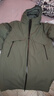 美力城【檀健次同款】鈦金4.0長款羽絨服女裝新款95%鵝絨服戶外工裝外套 軍綠色 M 曬單實拍圖