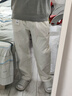 馬登工裝美式人字紋Easypants休閑褲cleanfit直筒多袋錐形長(cháng)褲子男秋 灰白色 M 曬單實(shí)拍圖