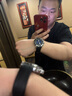 天梭（TISSOT）【官旗】瑞士手表 海星系列游泳潛水運(yùn)動(dòng)計(jì)時(shí)石英男表七夕禮物 藍(lán)盤橡膠帶T120.417.17.041.00 曬單實(shí)拍圖