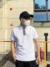 TOMMY HILFIGER【撞色門襟】夏季男拼色織帶商務(wù)休閑翻領(lǐng)短袖T恤POLO34767 寶石藍(lán)C5J S （推薦：120-135斤） 曬單實(shí)拍圖